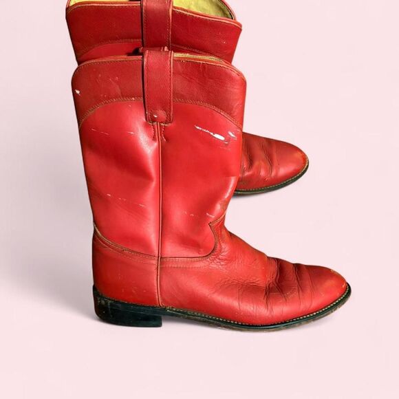 Diamond-supply-co Men\'s Red and Burgundy Boots